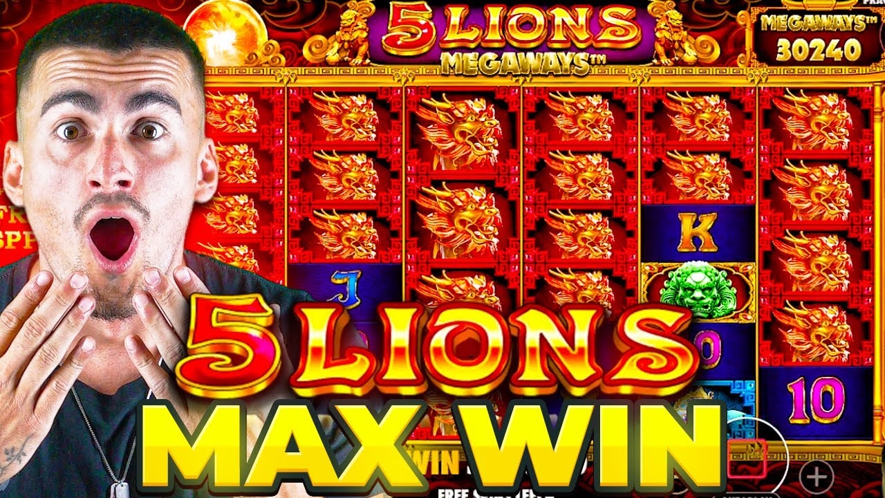 5 Lions Gold Slot, dicas, maximizar lucros, apostas, cassino online.